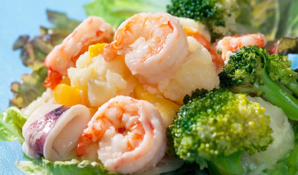 Insalata di gamberi